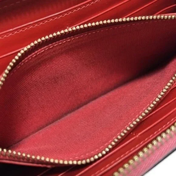 CHRISTIAN LOUBOUTIN Panettone - Pink Leather Plastic Long Wallet - Picture 4 of 7